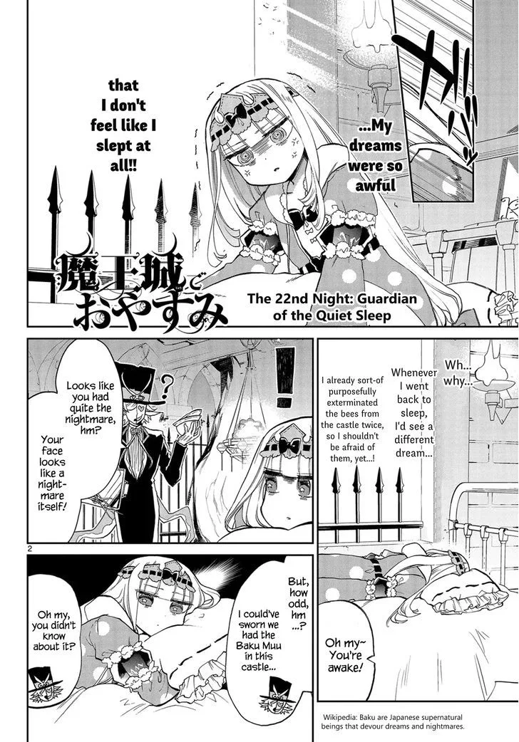 Maou-jou de Oyasumi Chapter 22 page 2