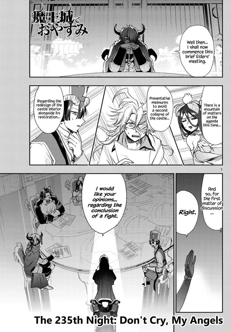 Maou-jou de Oyasumi Chapter 235 page 1