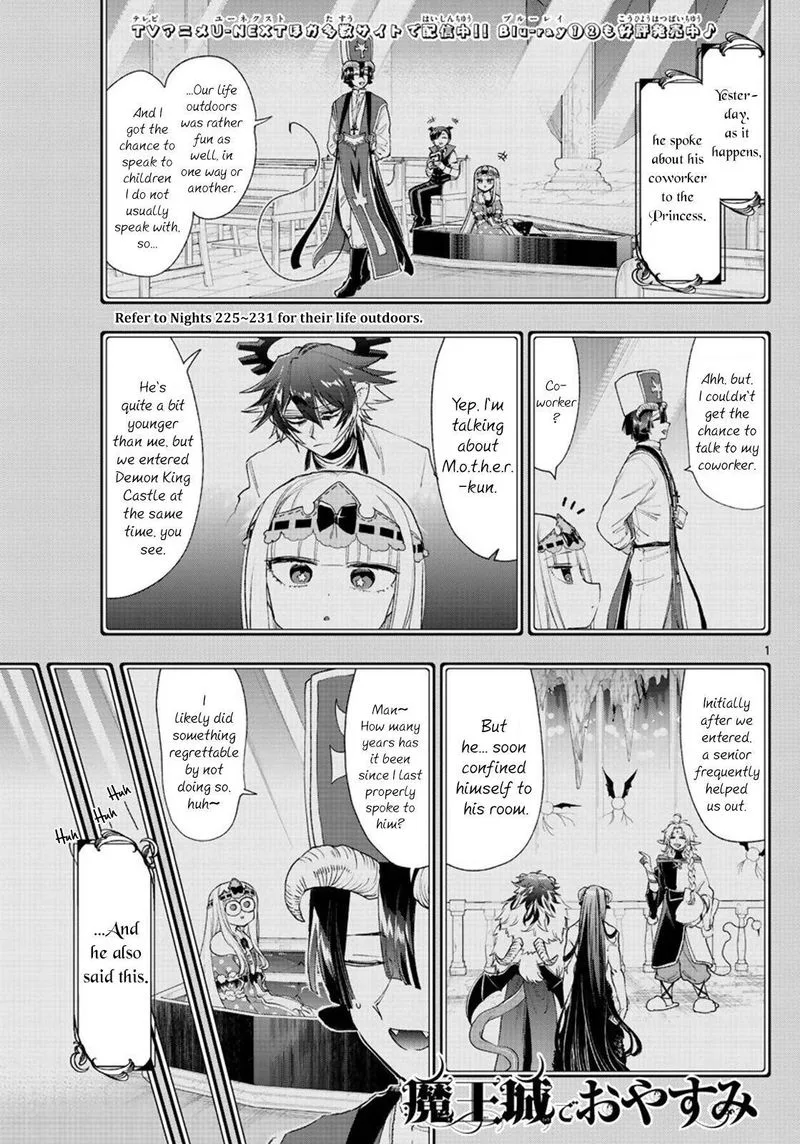 Maou-jou de Oyasumi Chapter 237 page 1