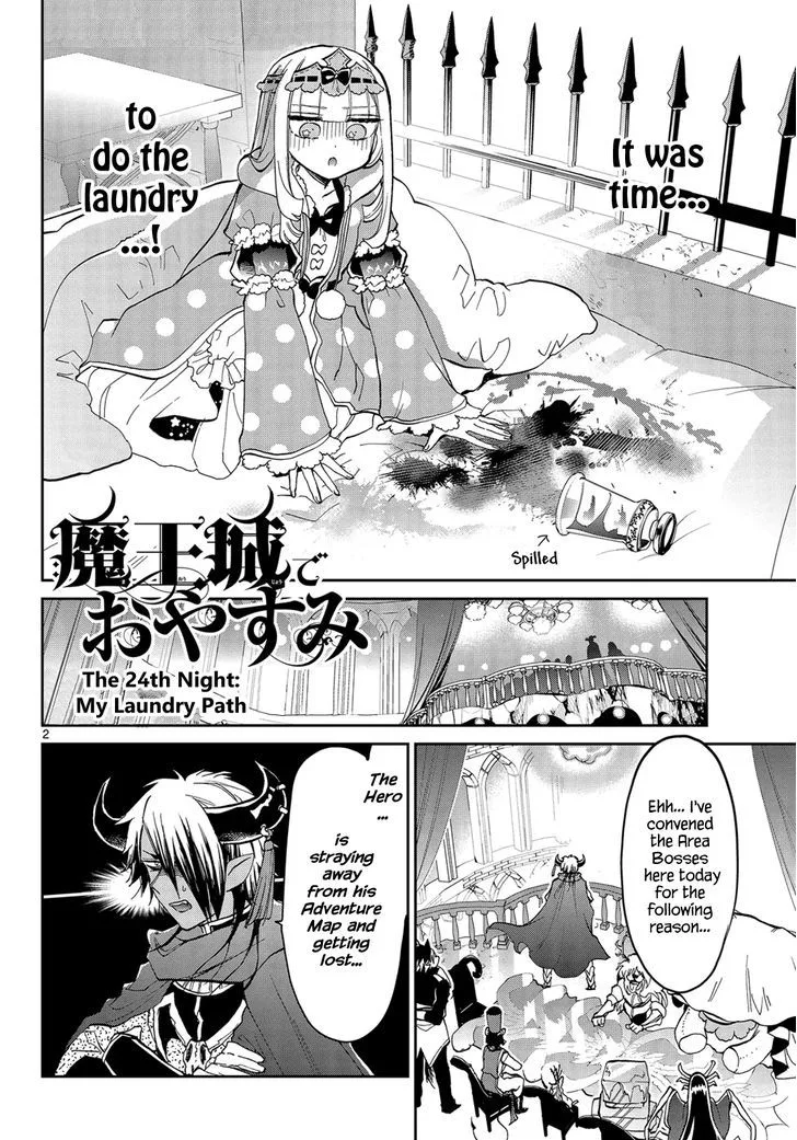 Maou-jou de Oyasumi Chapter 24 page 2