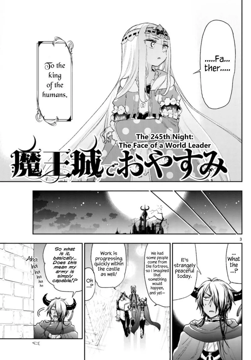 Maou-jou de Oyasumi Chapter 245 page 3