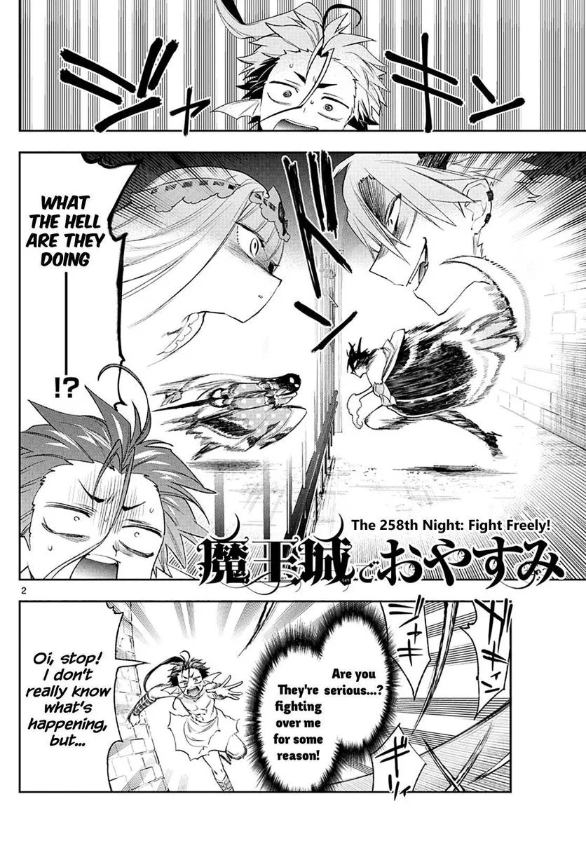 Maou-jou de Oyasumi Chapter 258 page 2