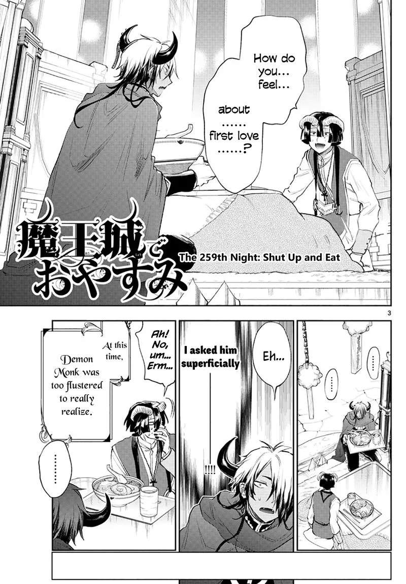 Maou-jou de Oyasumi Chapter 259 page 3