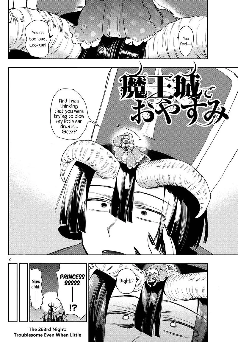 Maou-jou de Oyasumi Chapter 263 page 2