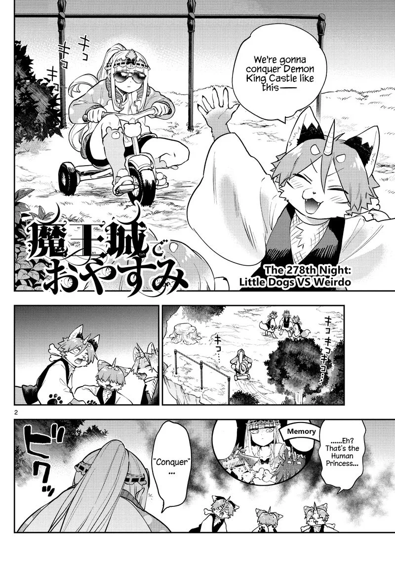 Maou-jou de Oyasumi Chapter 278 page 2