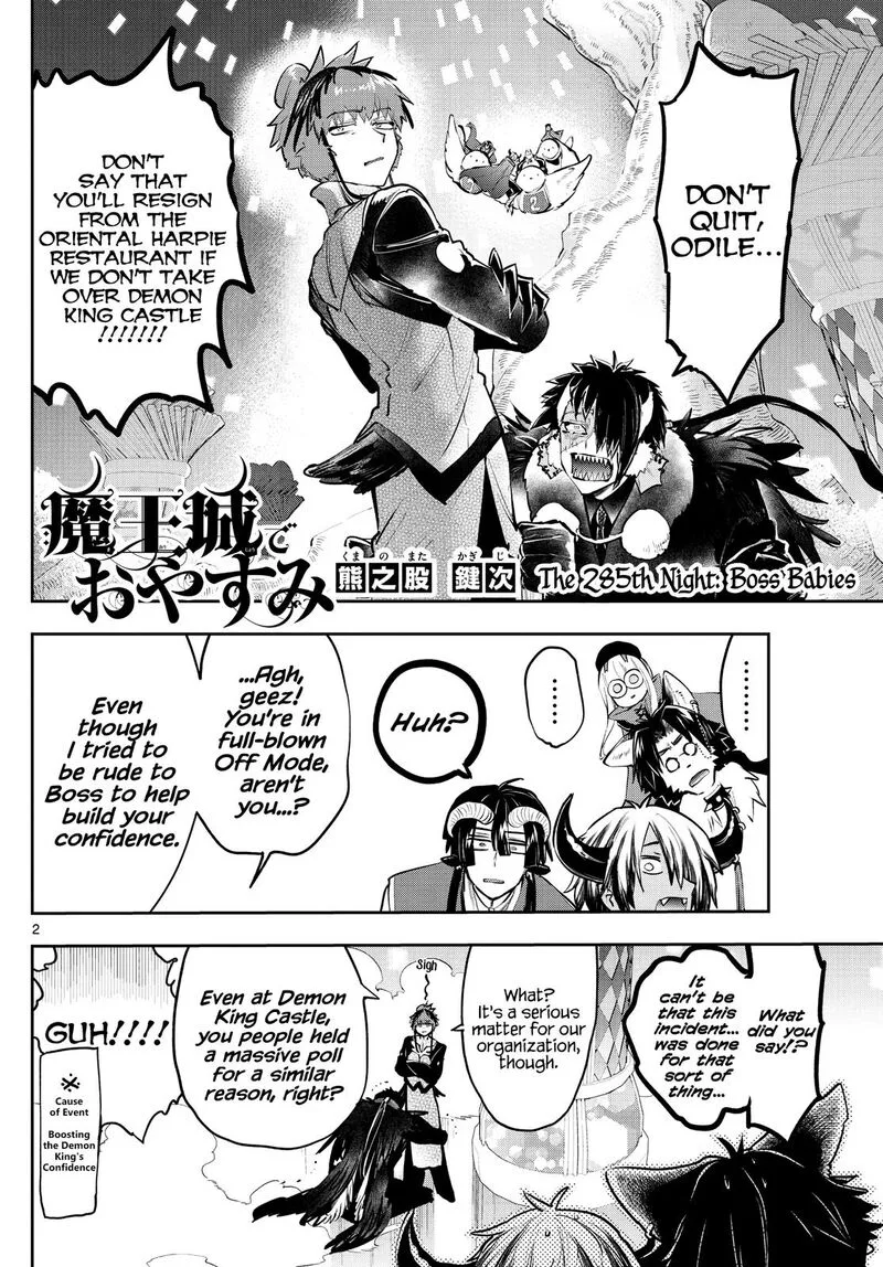 Maou-jou de Oyasumi Chapter 285 page 2