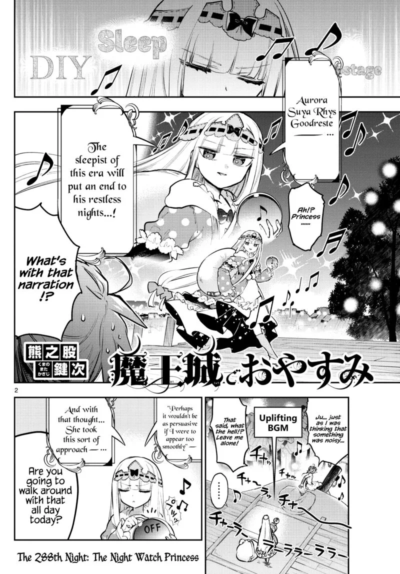 Maou-jou de Oyasumi Chapter 288 page 2