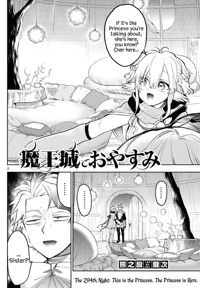 Maou-jou de Oyasumi Chapter 294 page 2