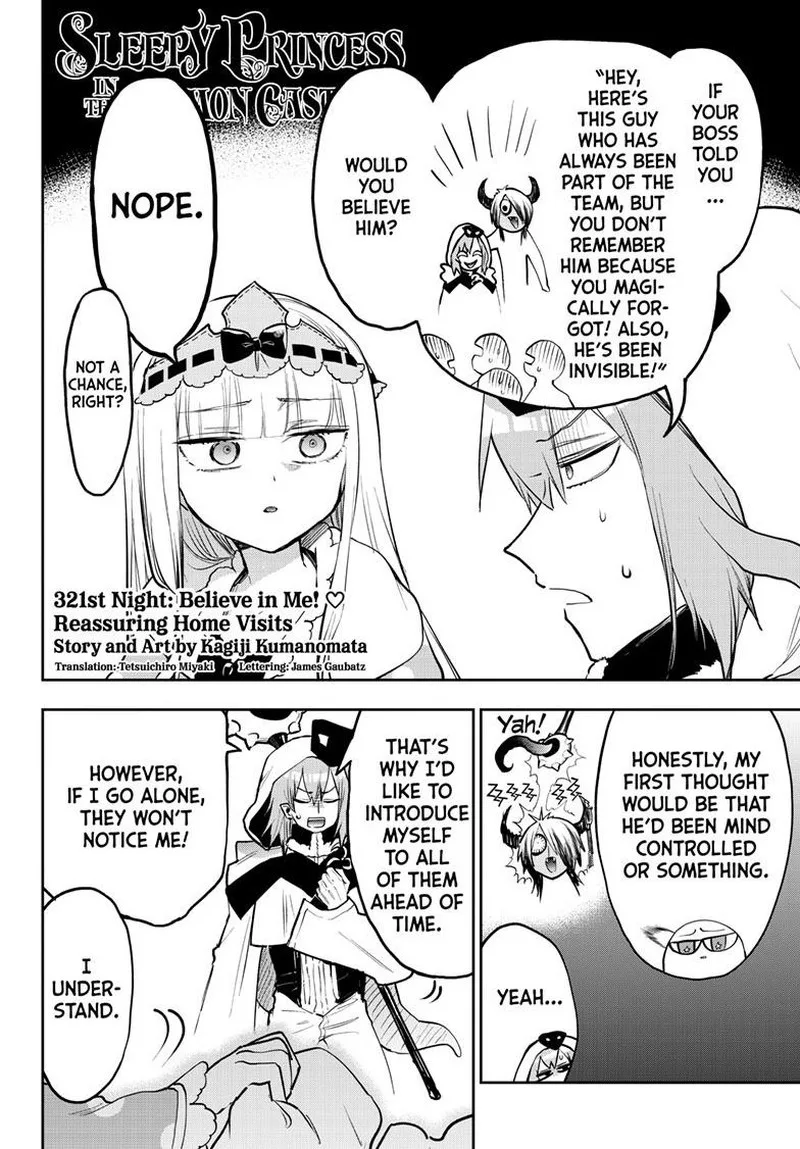 Maou-jou de Oyasumi Chapter 321 page 2
