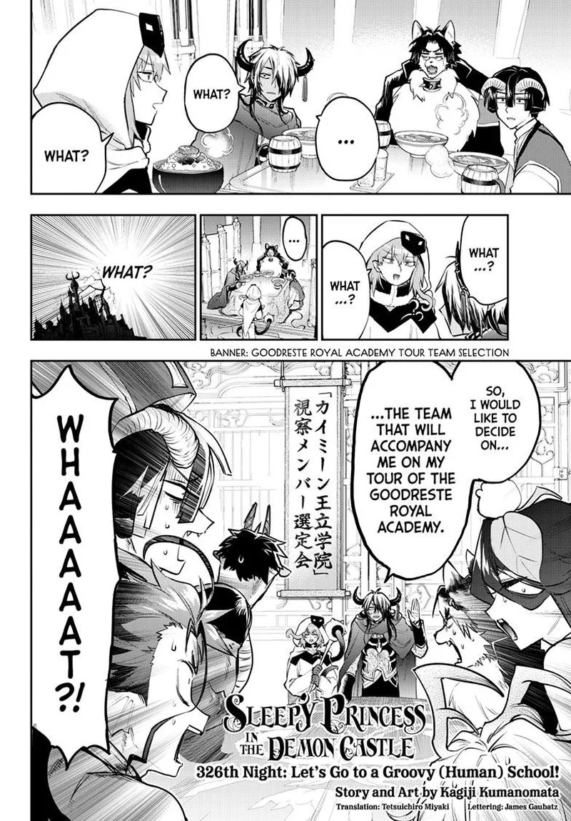 Maou-jou de Oyasumi Chapter 326 page 2