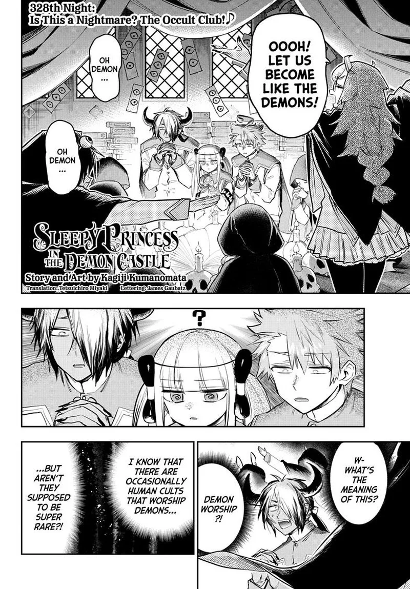 Maou-jou de Oyasumi Chapter 328 page 2