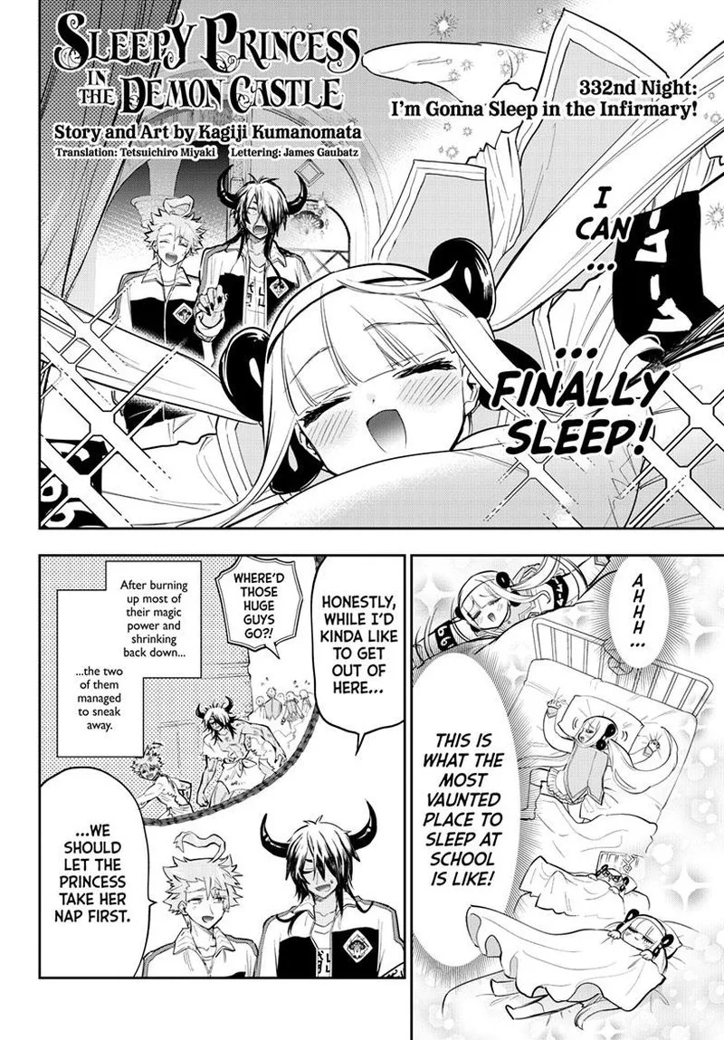 Maou-jou de Oyasumi Chapter 332 page 2