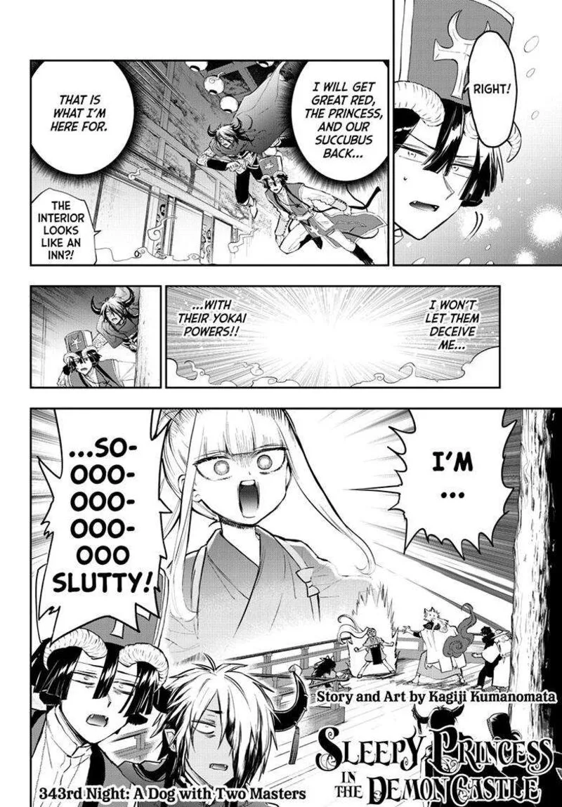 Maou-jou de Oyasumi Chapter 343 page 2