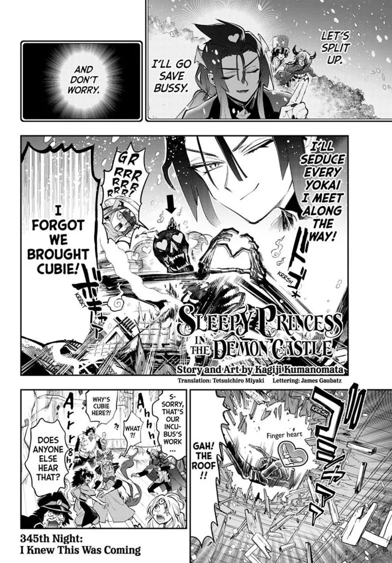 Maou-jou de Oyasumi Chapter 345 page 3