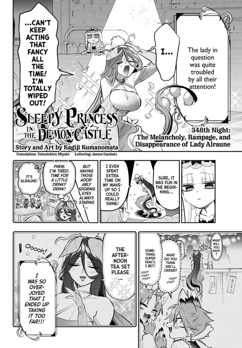 Maou-jou de Oyasumi Chapter 348 page 2