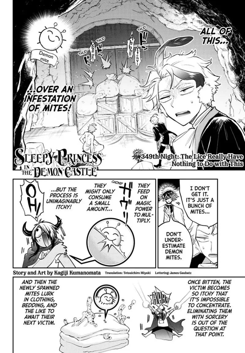 Maou-jou de Oyasumi Chapter 349 page 2