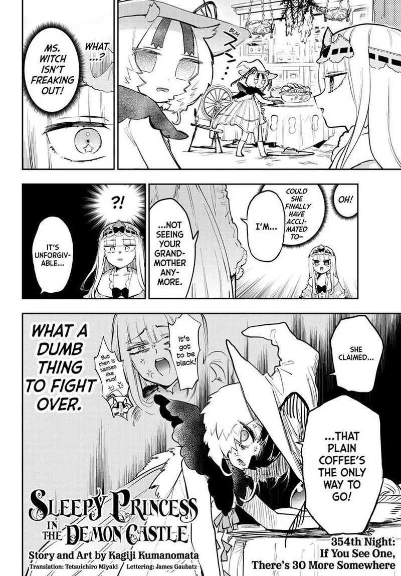 Maou-jou de Oyasumi Chapter 354 page 2