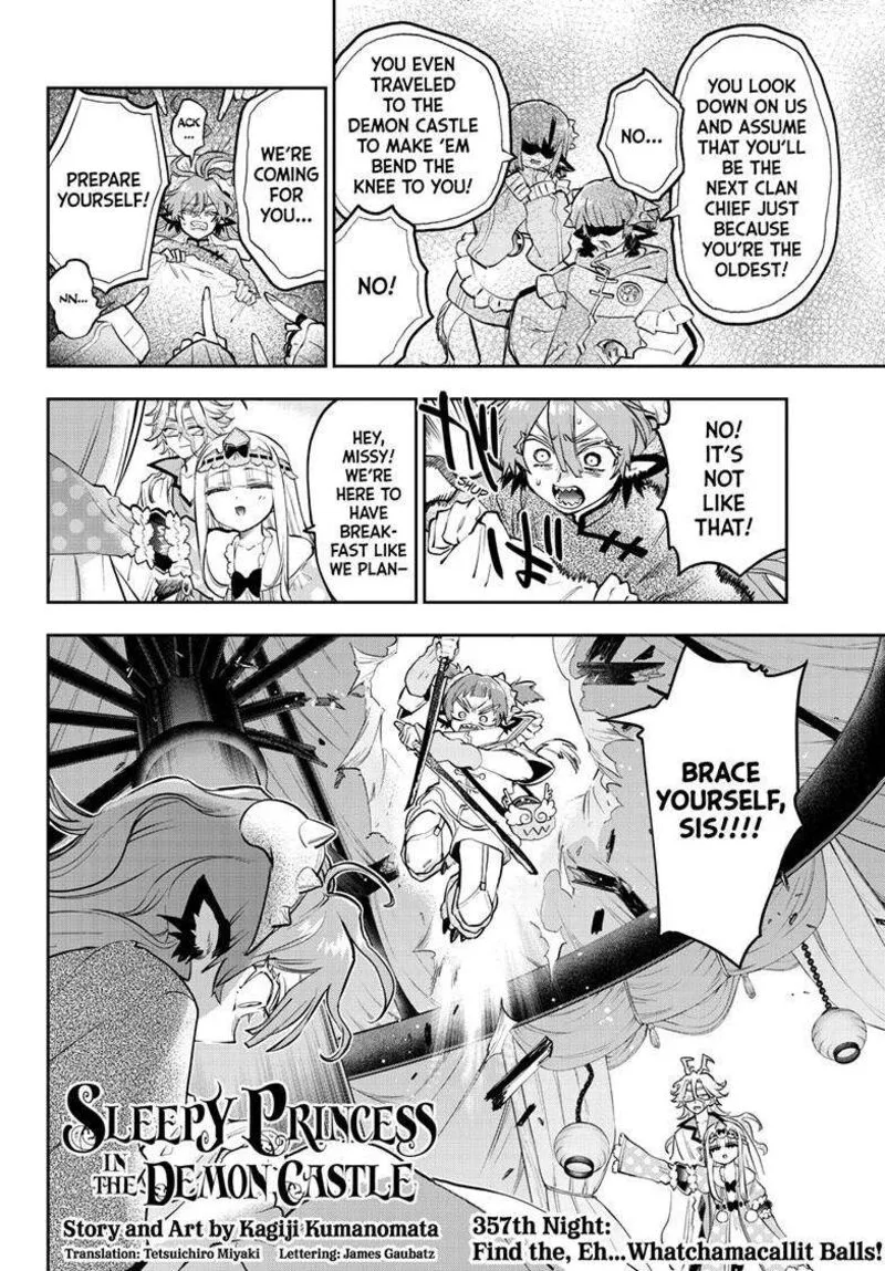 Maou-jou de Oyasumi Chapter 357 page 2