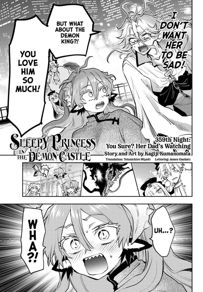 Maou-jou de Oyasumi Chapter 359 page 3
