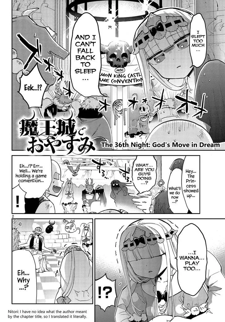 Maou-jou de Oyasumi Chapter 36 page 2