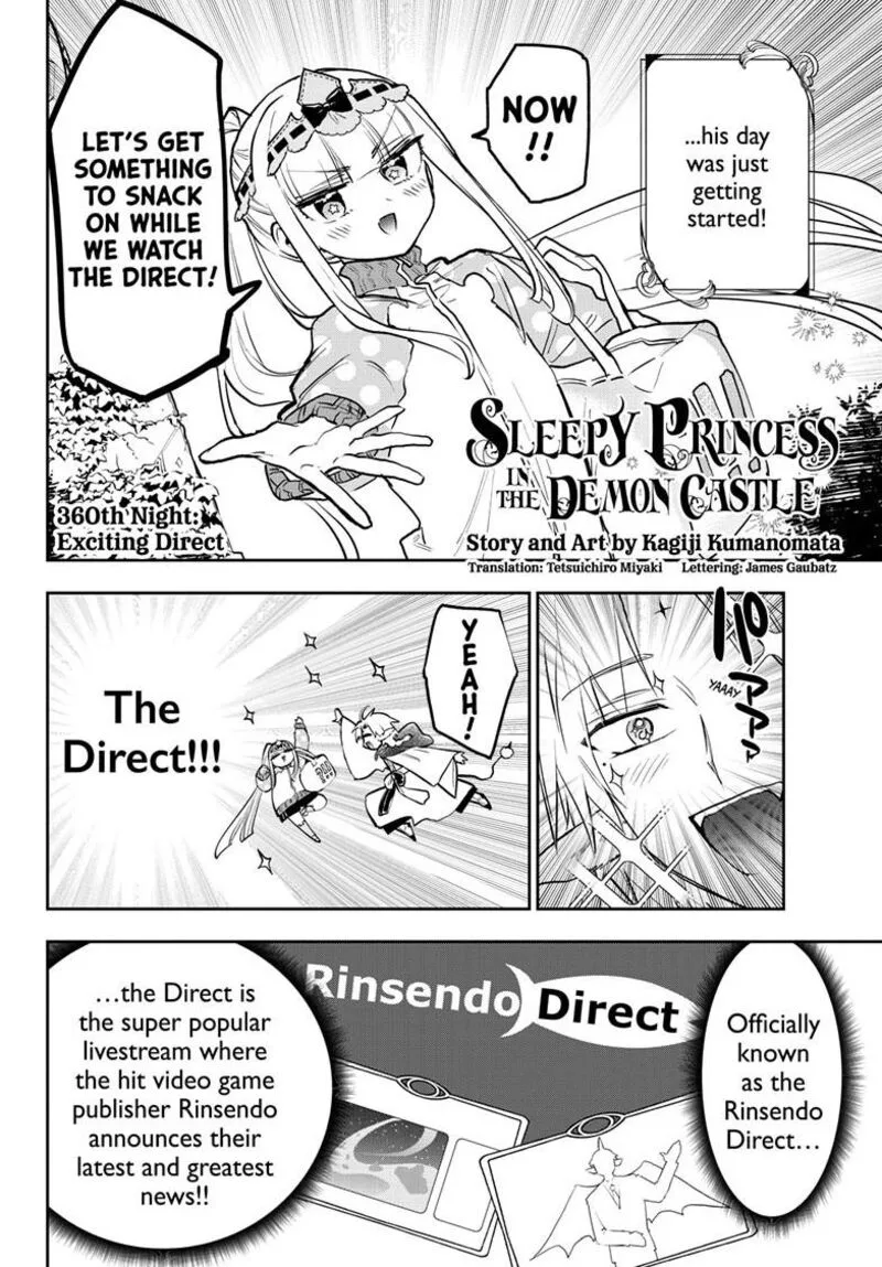 Maou-jou de Oyasumi Chapter 360 page 2