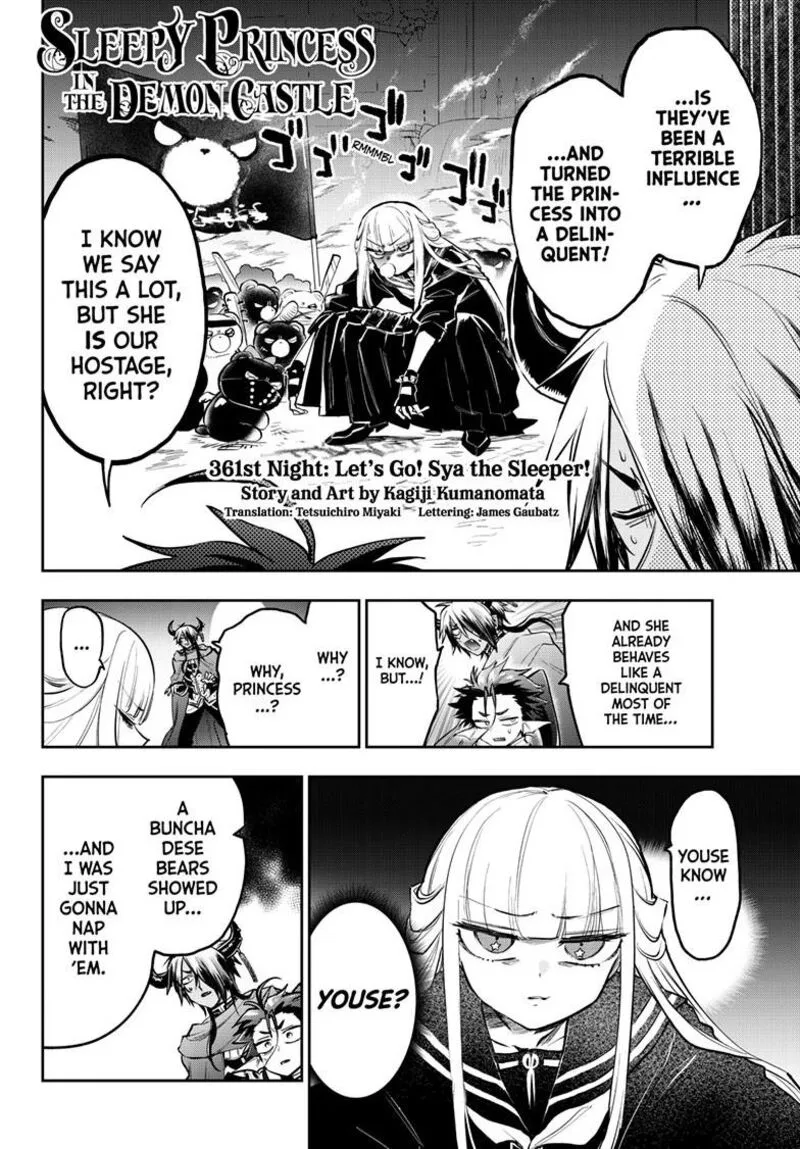 Maou-jou de Oyasumi Chapter 361 page 2