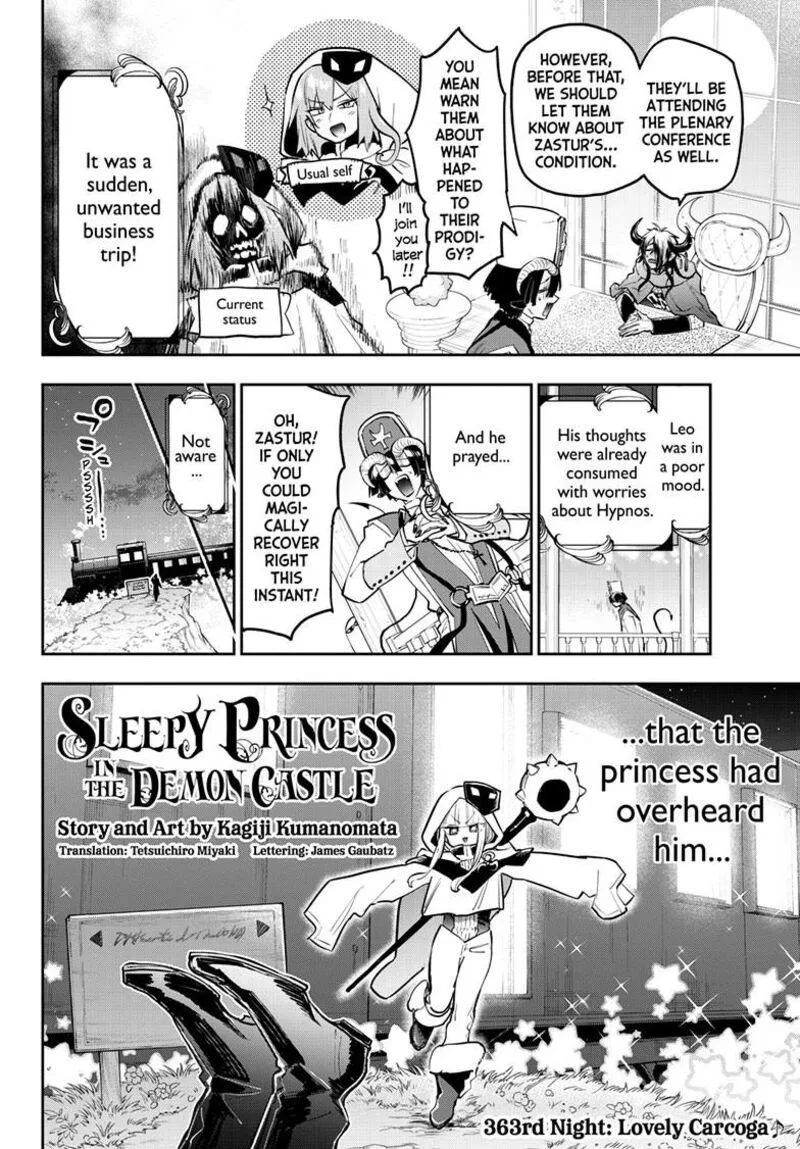 Maou-jou de Oyasumi Chapter 363 page 2