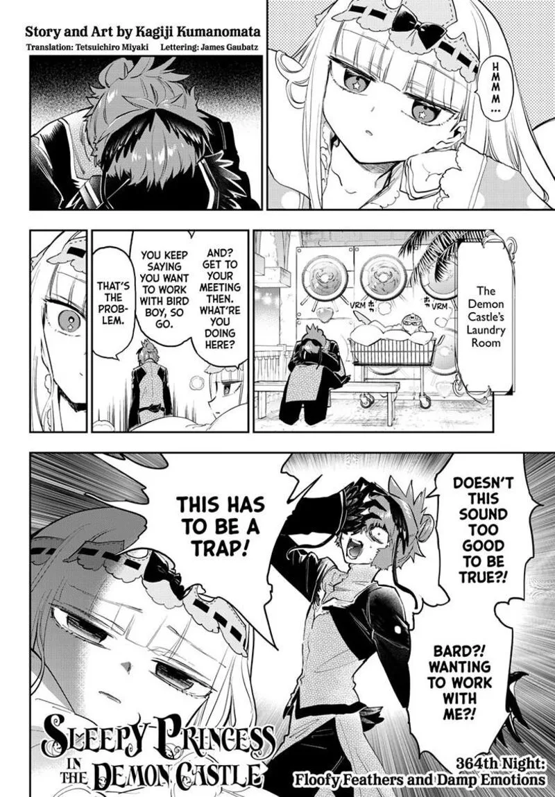 Maou-jou de Oyasumi Chapter 364 page 2