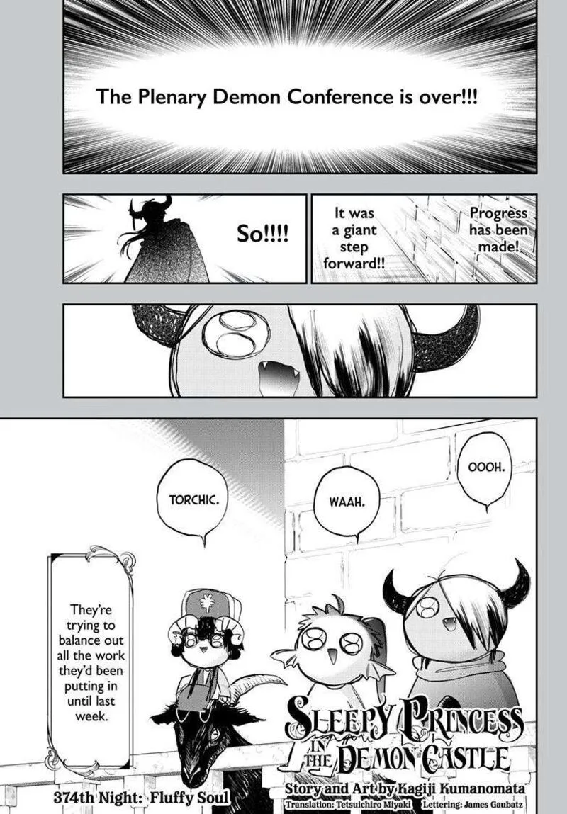 Maou-jou de Oyasumi Chapter 374 page 2