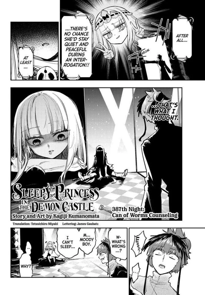 Maou-jou de Oyasumi Chapter 387 page 3