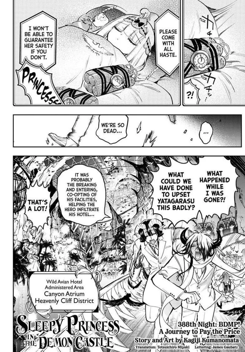Maou-jou de Oyasumi Chapter 388 page 3