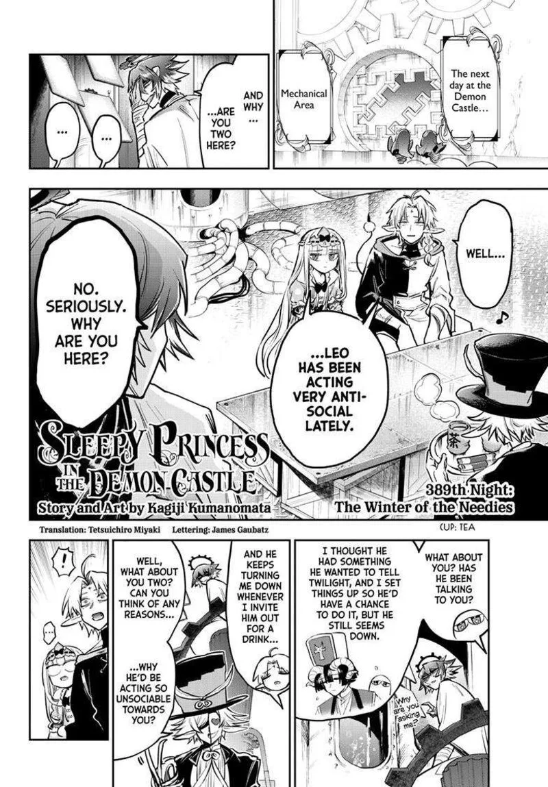 Maou-jou de Oyasumi Chapter 389 page 3