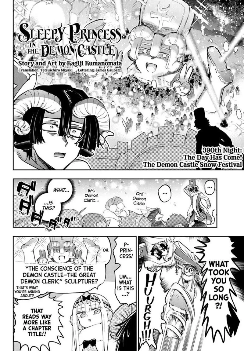 Maou-jou de Oyasumi Chapter 390 page 3