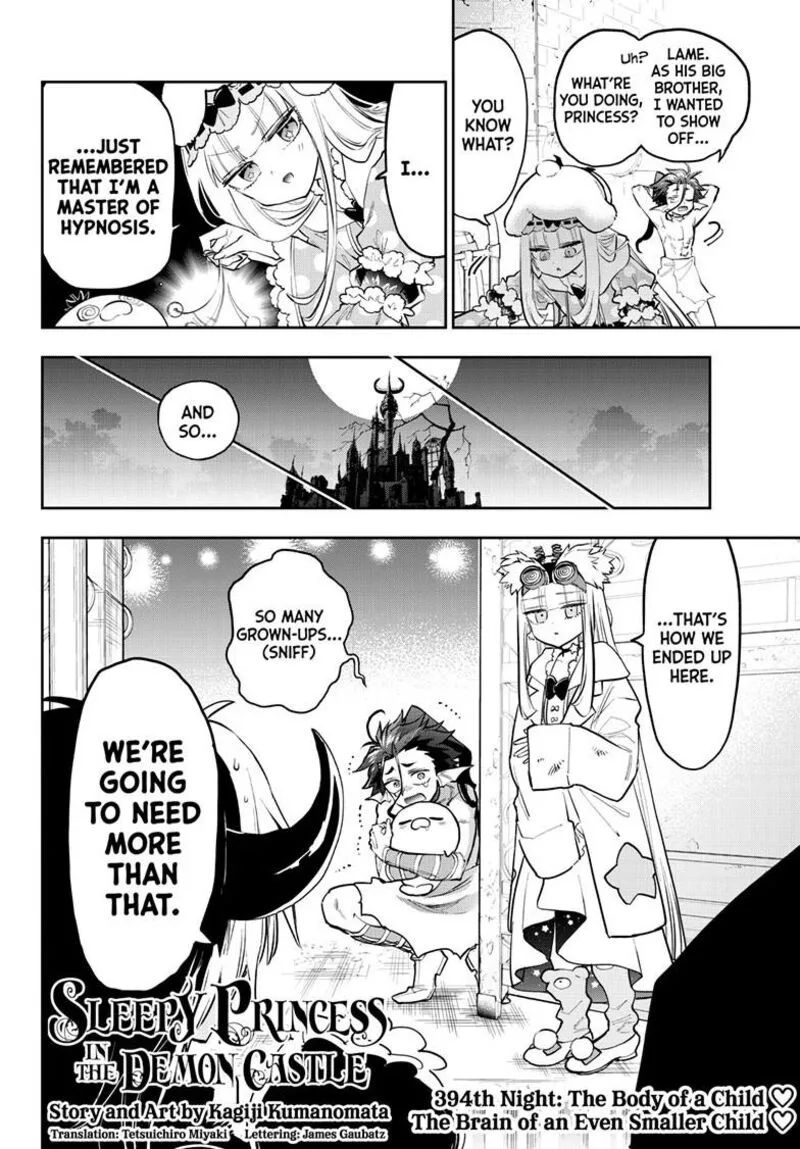 Maou-jou de Oyasumi Chapter 394 page 2