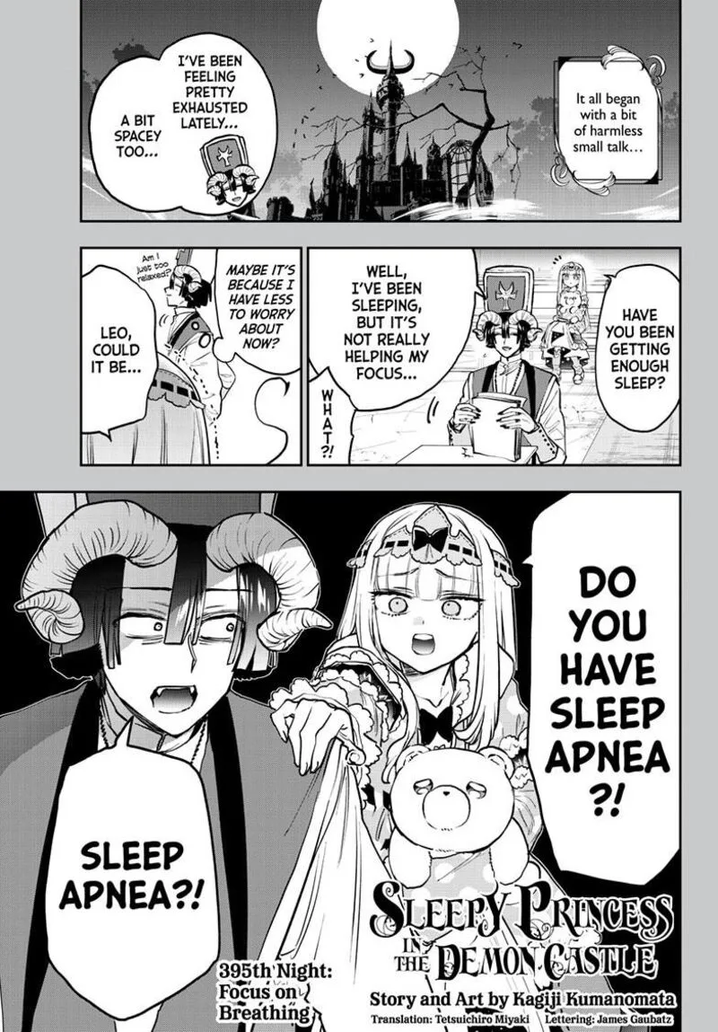 Maou-jou de Oyasumi Chapter 395 page 2