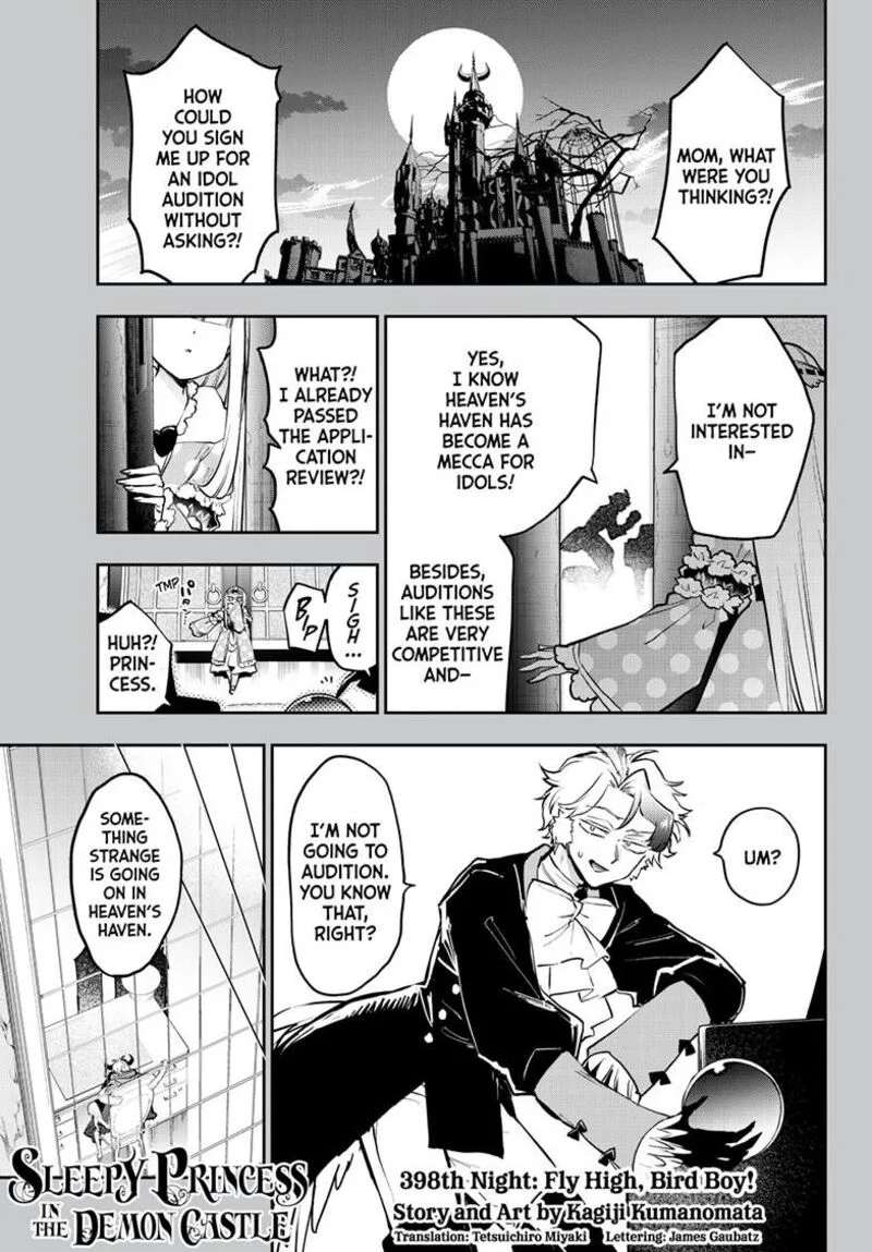 Maou-jou de Oyasumi Chapter 398 page 2