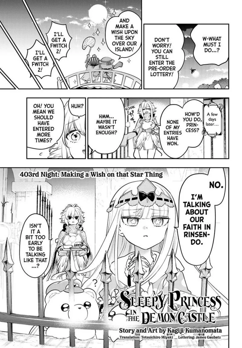 Maou-jou de Oyasumi Chapter 403 page 4