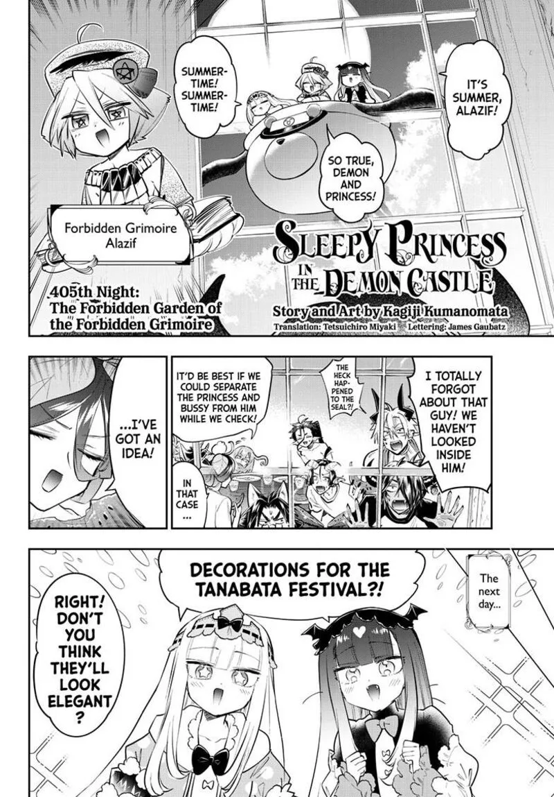 Maou-jou de Oyasumi Chapter 405 page 2