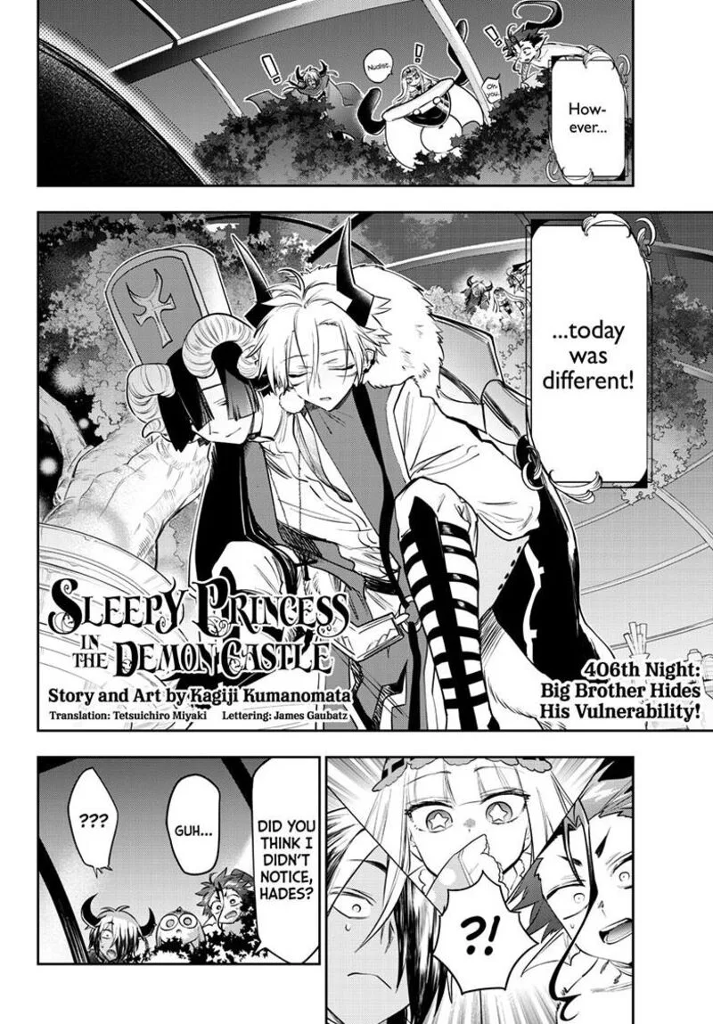 Maou-jou de Oyasumi Chapter 406 page 3