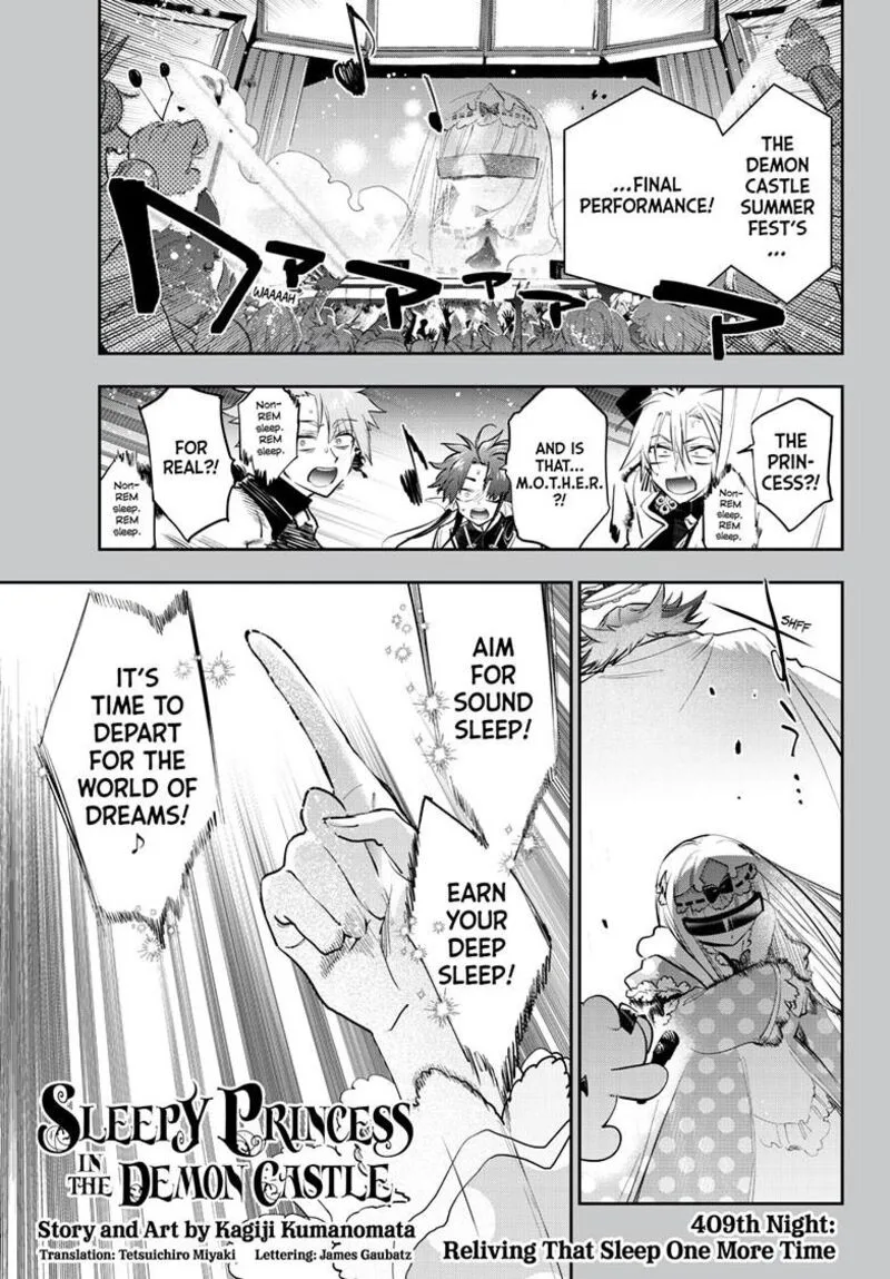Maou-jou de Oyasumi Chapter 409 page 2