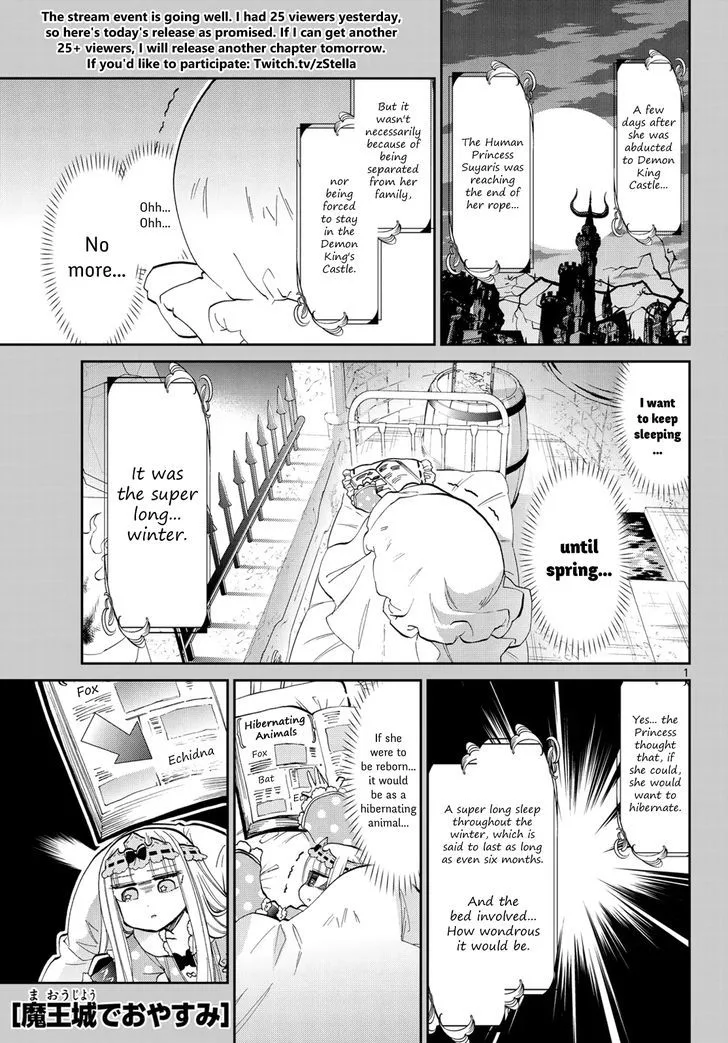 Maou-jou de Oyasumi Chapter 41 page 1