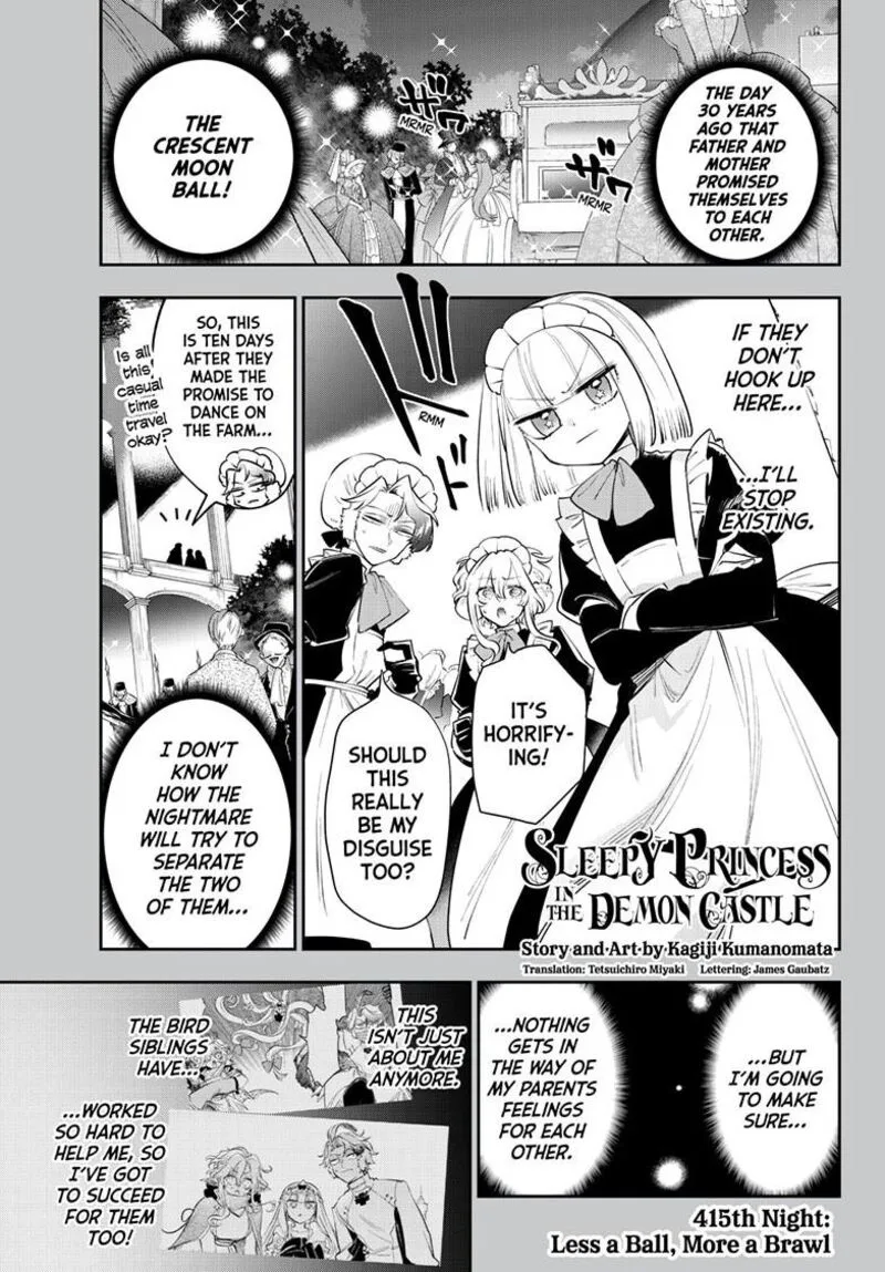 Maou-jou de Oyasumi Chapter 415 page 2