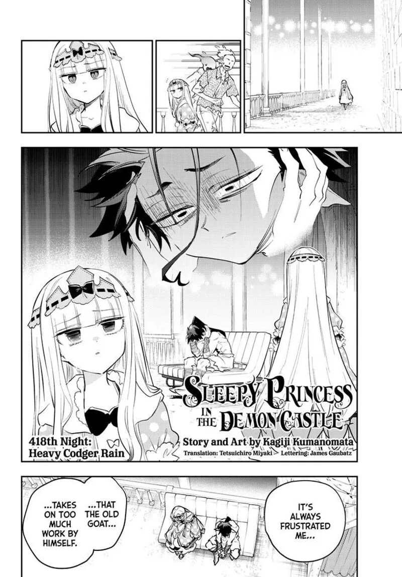 Maou-jou de Oyasumi Chapter 418 page 3