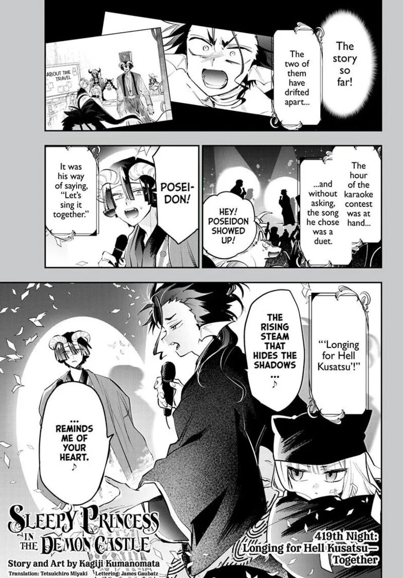 Maou-jou de Oyasumi Chapter 419 page 2