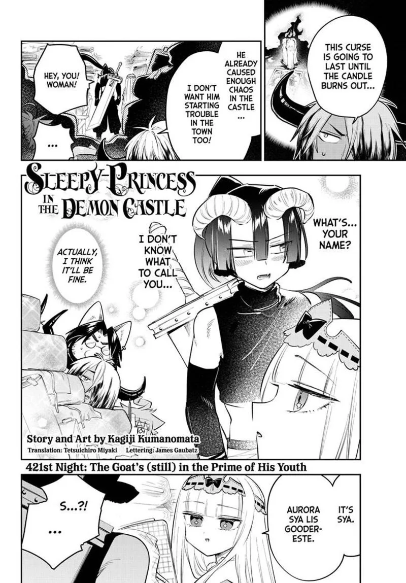Maou-jou de Oyasumi Chapter 421 page 3