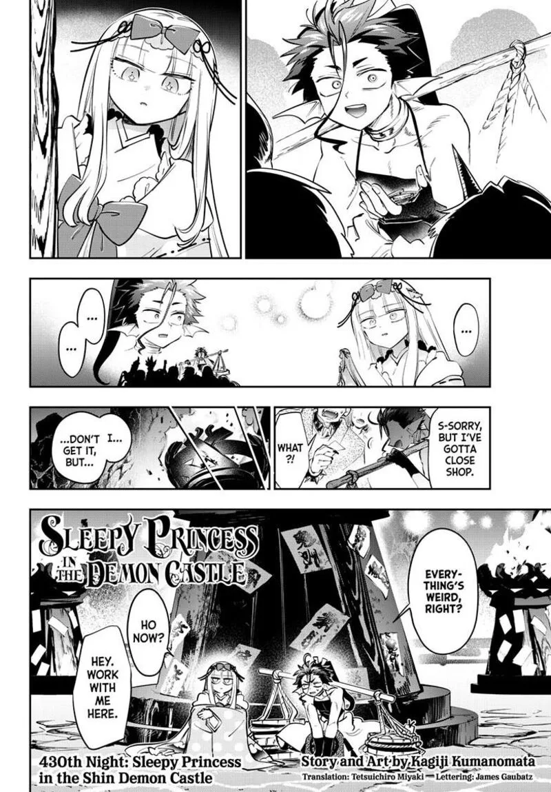 Maou-jou de Oyasumi Chapter 430 page 4
