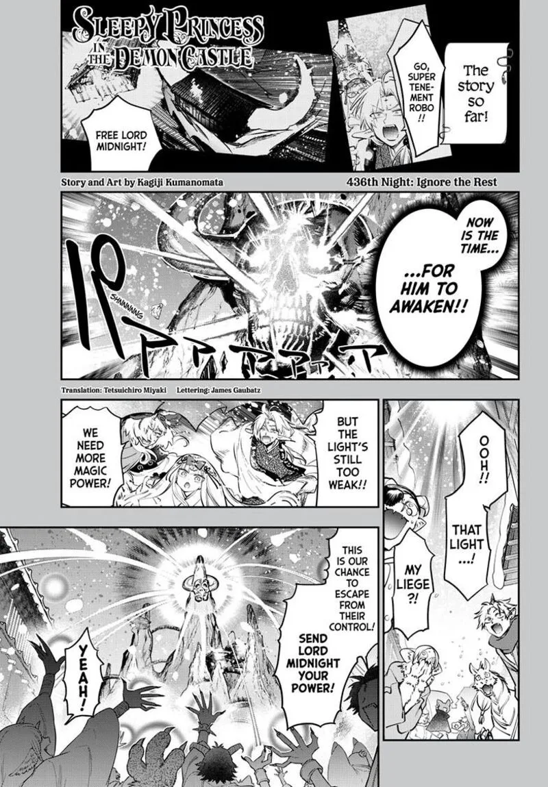 Maou-jou de Oyasumi Chapter 436 page 2