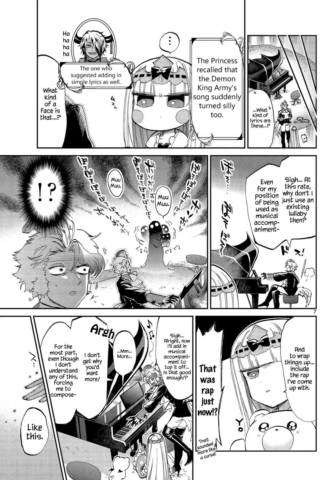 Maou-jou de Oyasumi Chapter 44 page 7