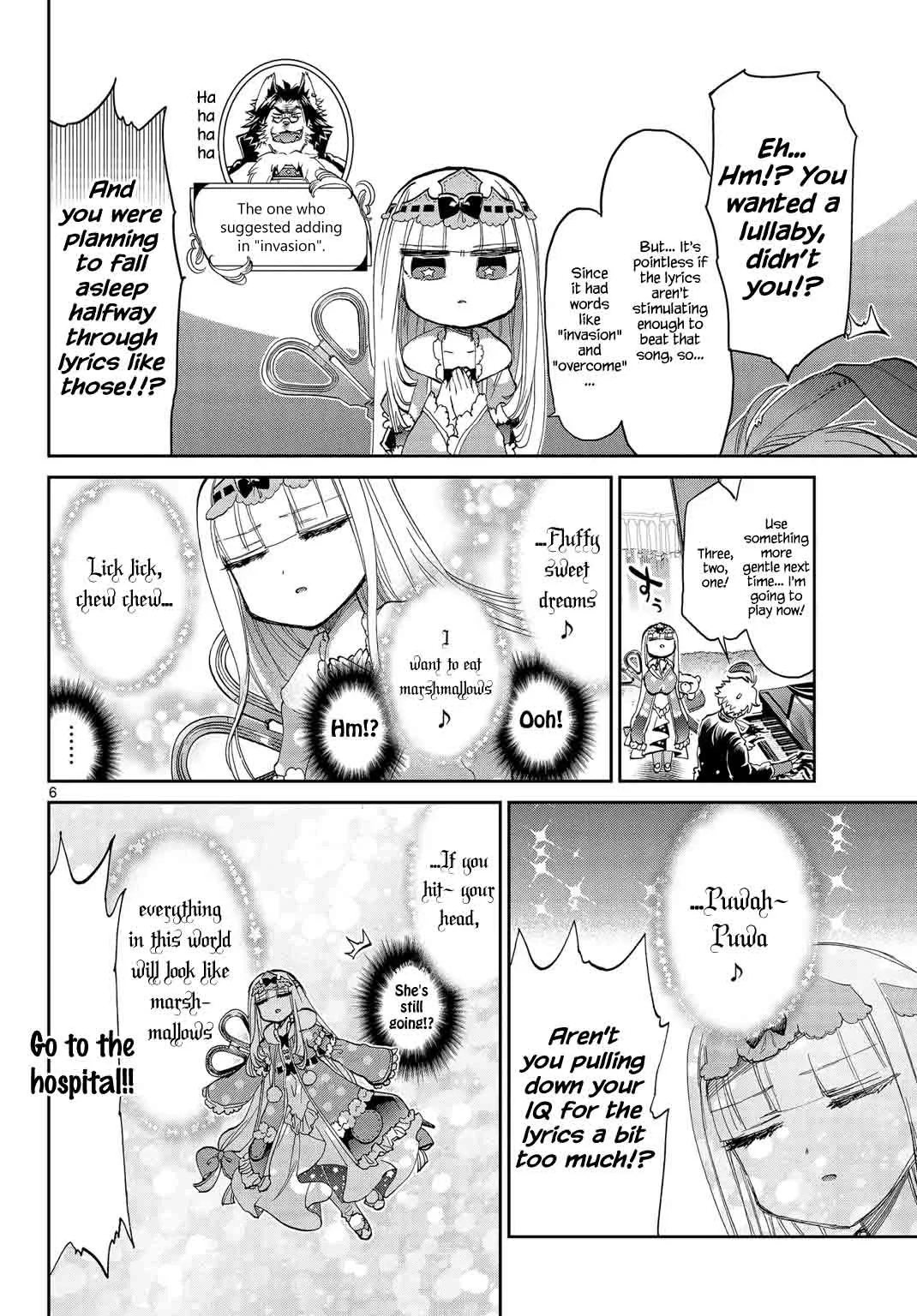 Maou-jou de Oyasumi Chapter 44 page 6