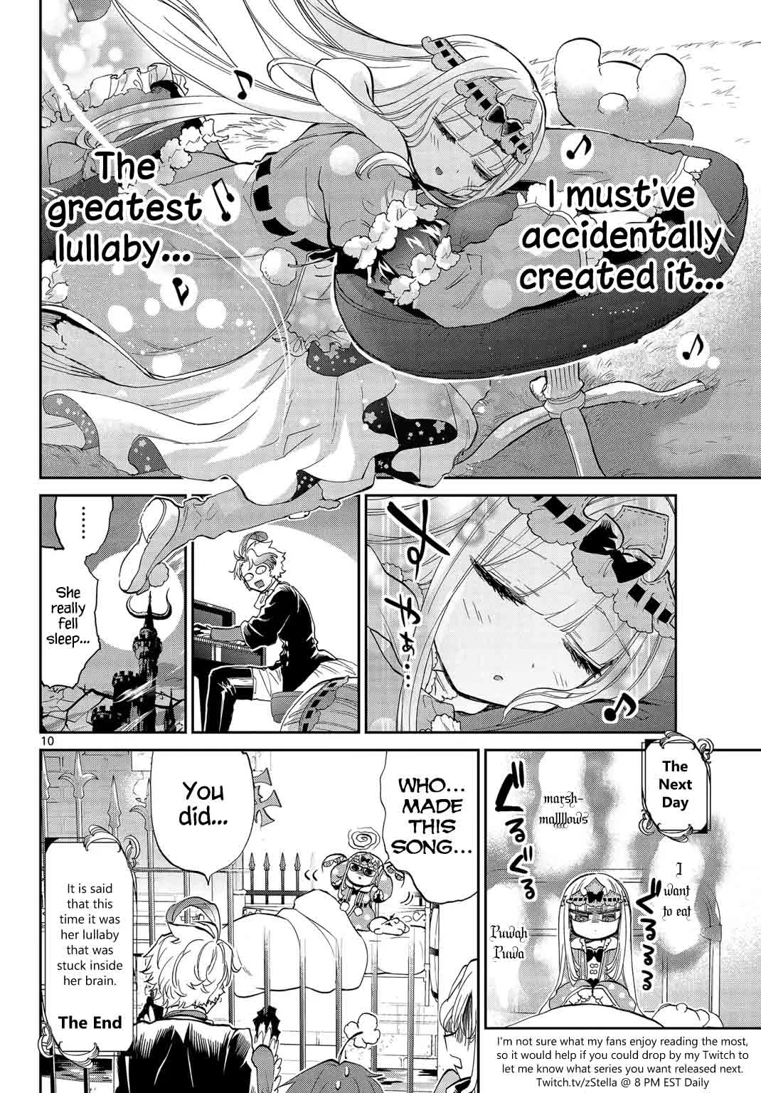 Maou-jou de Oyasumi Chapter 44 page 10